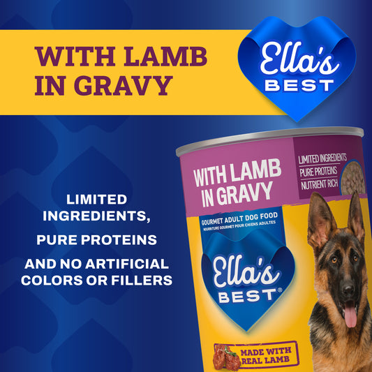 Ella's Best with Lamb in Gravy 13 oz