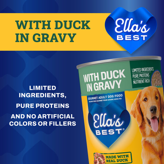 Ella's Best with Duck in Gravy 13 oz
