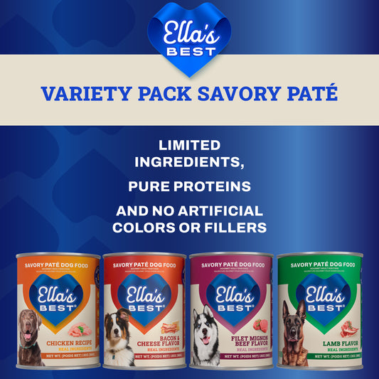 Ella's Best Variety Pack Savory Paté (12 Pack, 13oz cans)