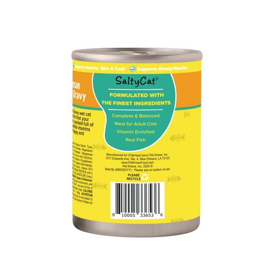 Salty Cat Mince with Ocean Fish Wet Cat Food 13 oz