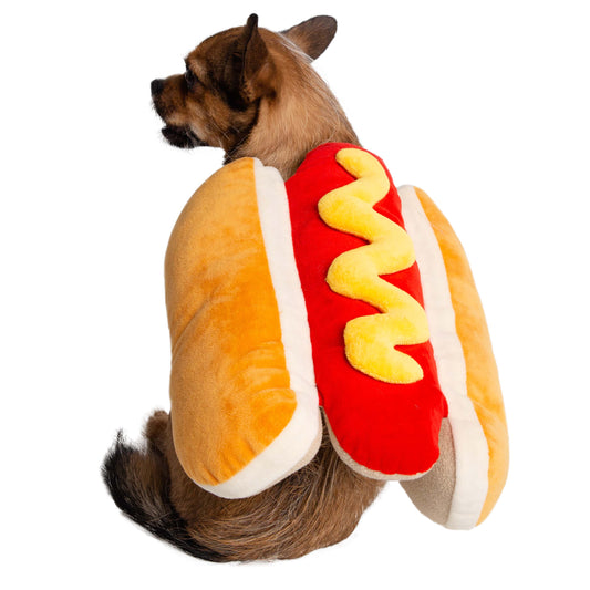 dog hotdog costume