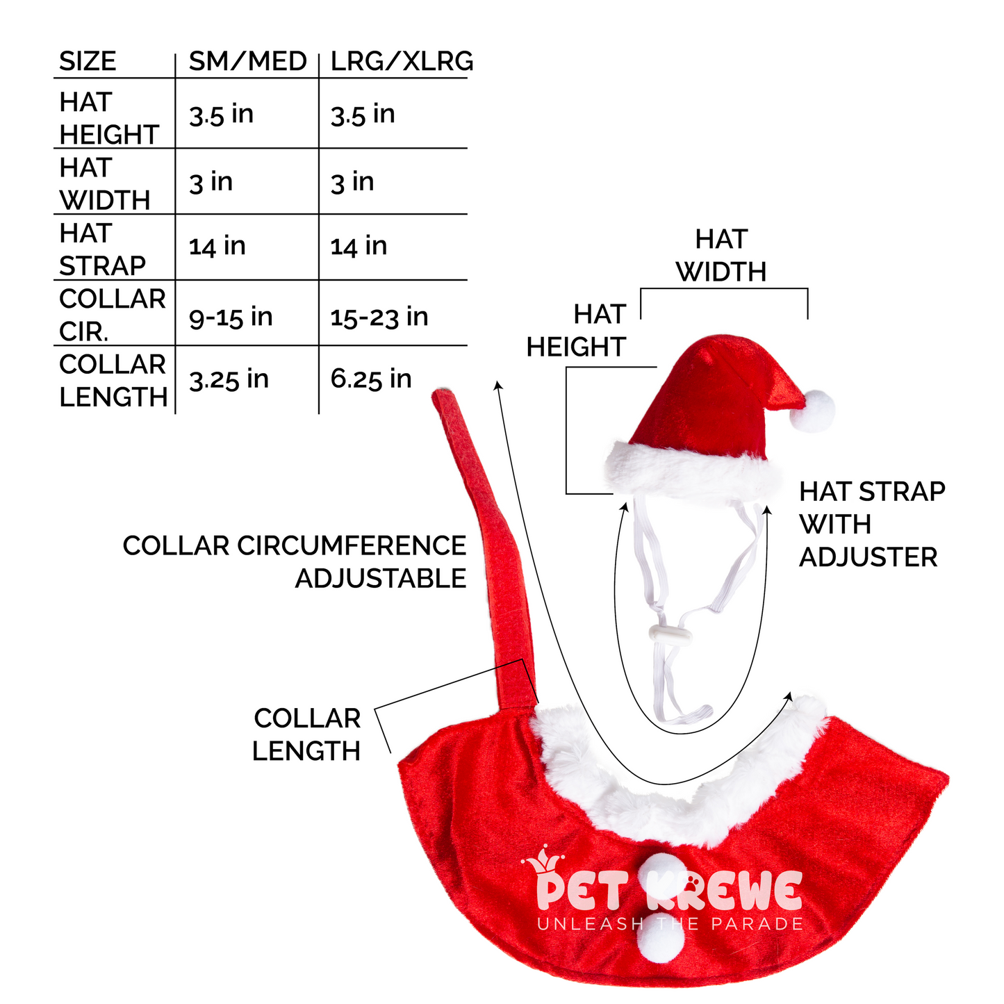Santa Dog Costume