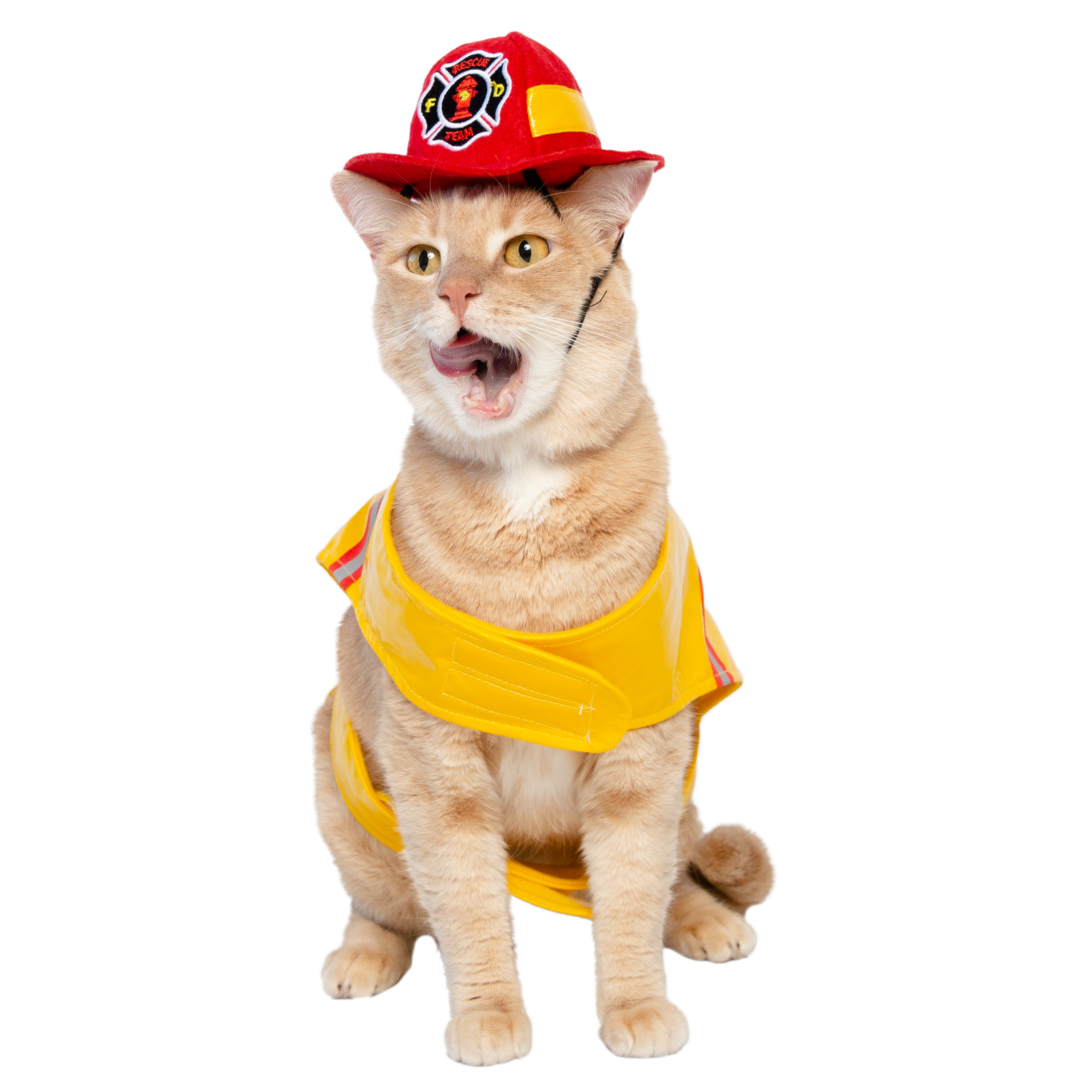 Firefighter Cat Costume – Pet Krewe - Main Image