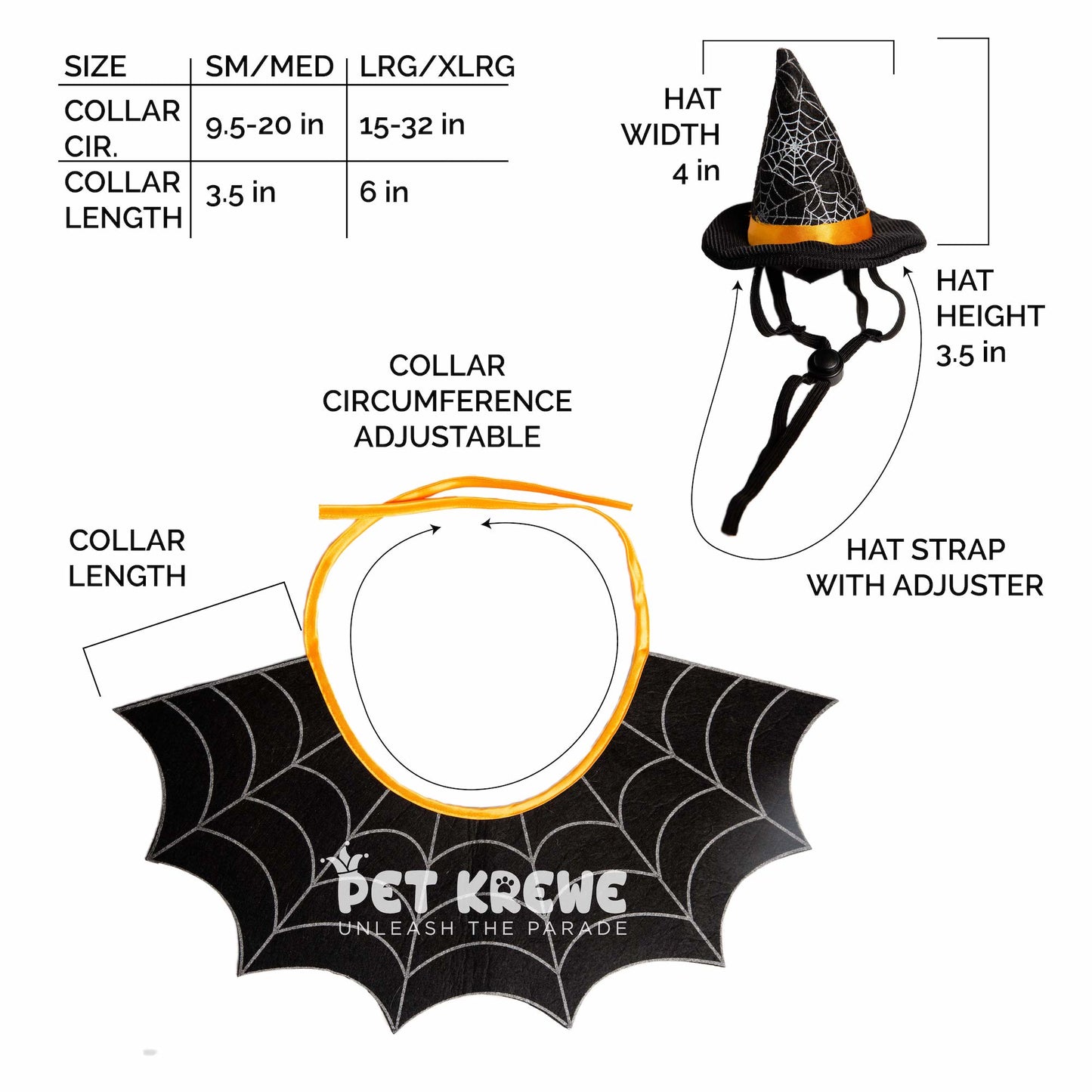 witch hat for pet