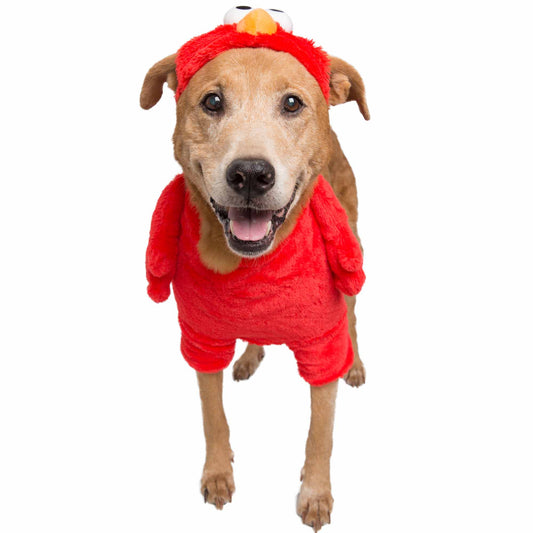 elmo dog costume
