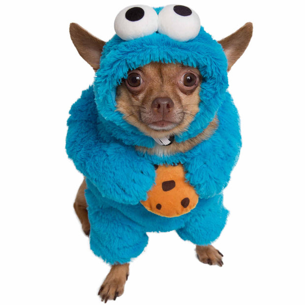 cookie monster dog costume