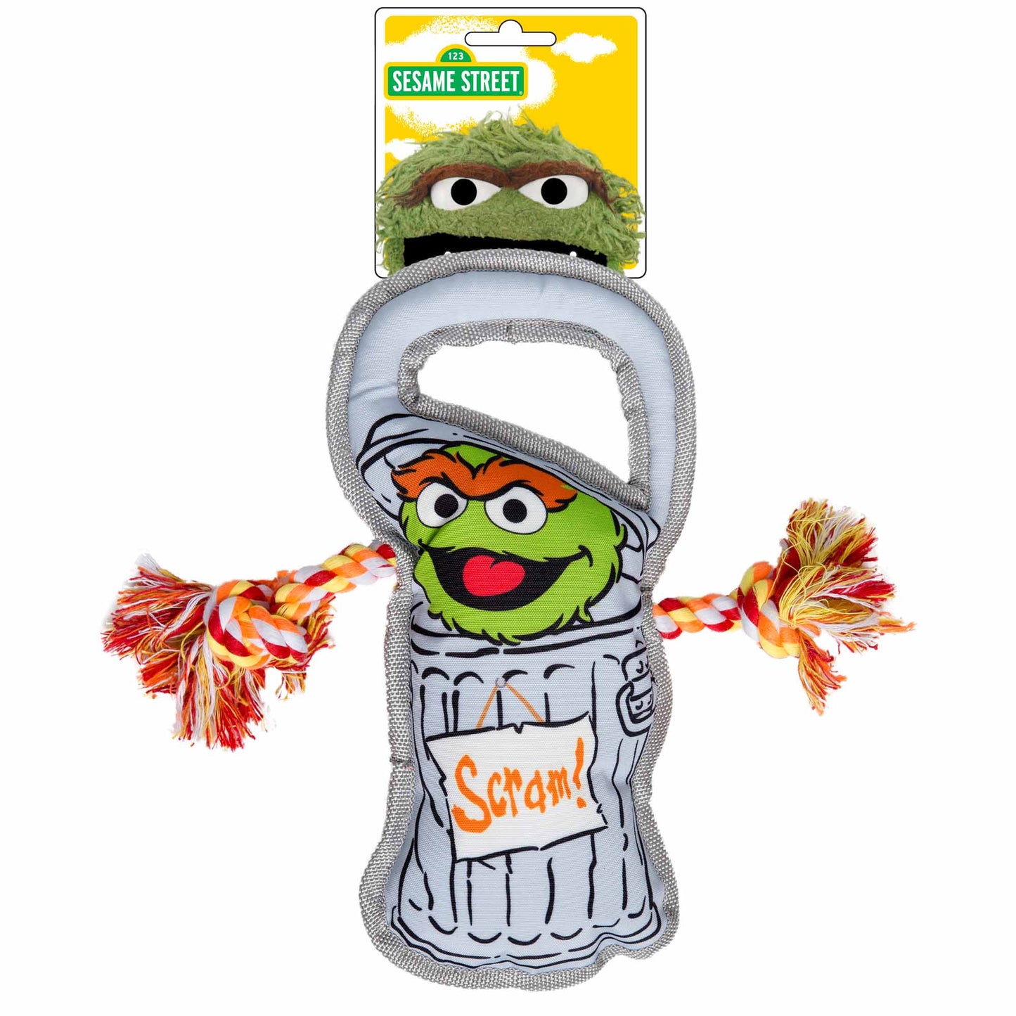 Sesame Street Oscar the Grouch Dog Toy