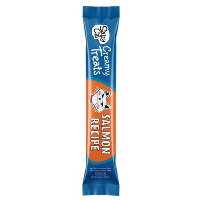Salty Cat Purée All Day Tuna, Salmon & Chicken Variety Tube Treat for Cats, 15g Tube