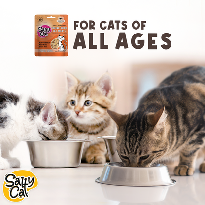 Salty Cat Natural Freeze-Dried Tuna Cat Treats, 10g Bag