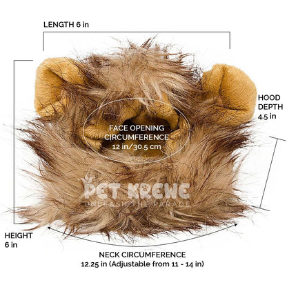 Lion Mane Cat Costume