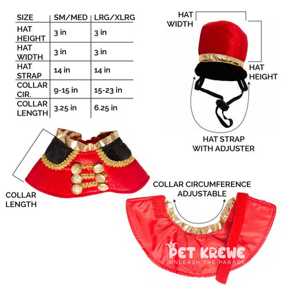 Nutcracker Soldier Dog Costume