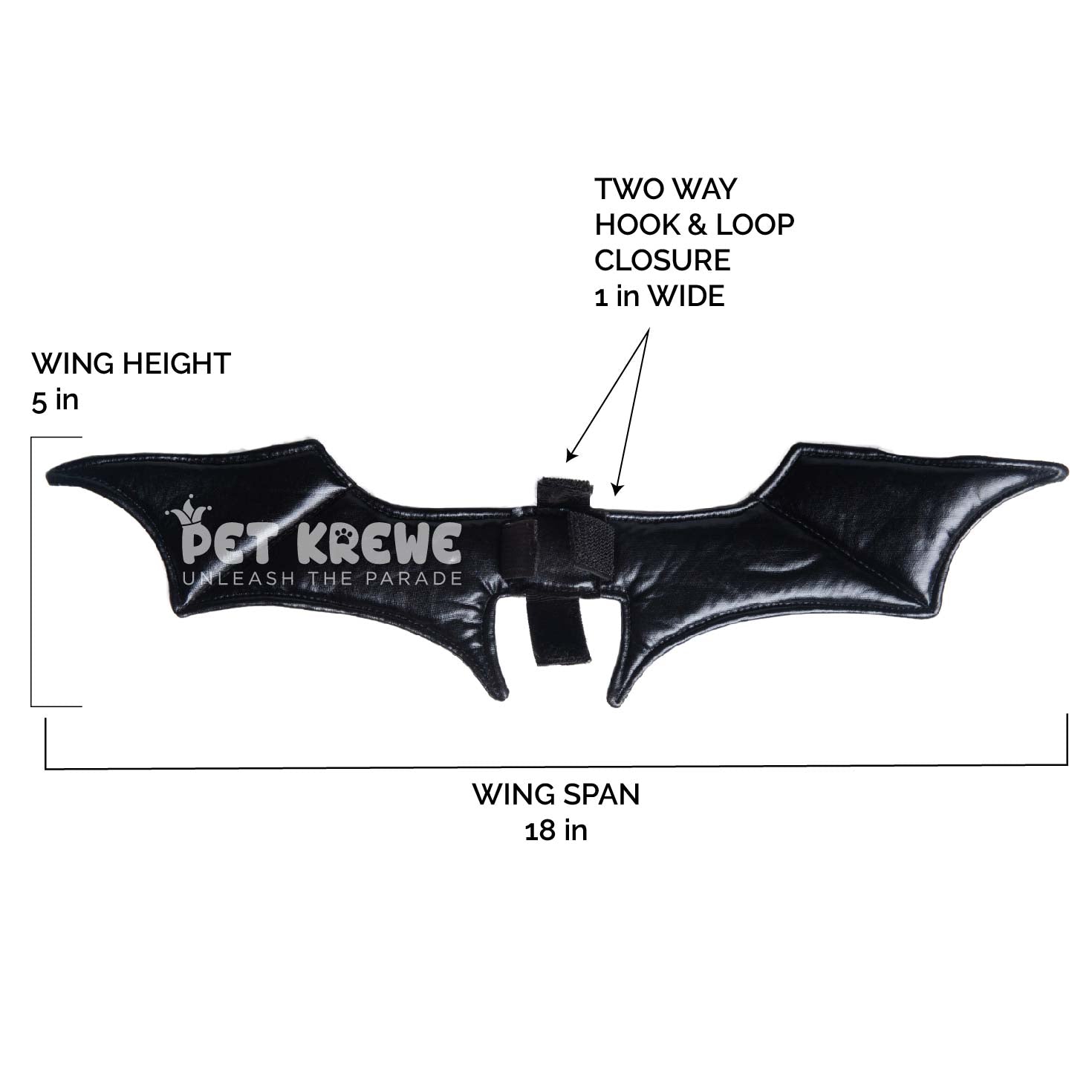 Bat Harness Attachment Costume for Dogs