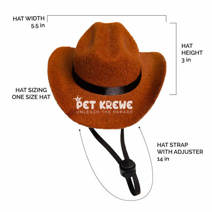 cowboy hat for cats