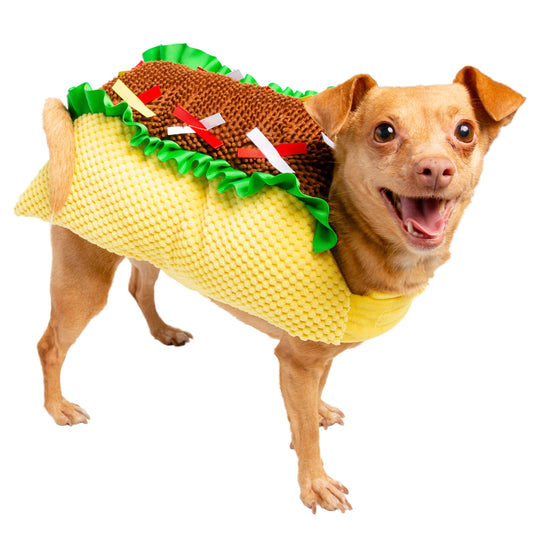 small dog costume taco 
