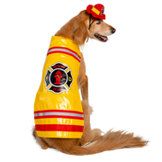 dog firefighter hat