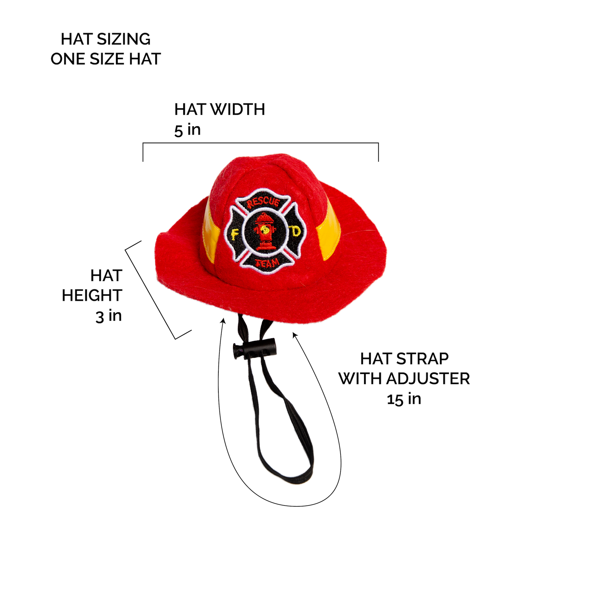 cat firefighter hat 