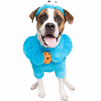 cookie monster dog costume