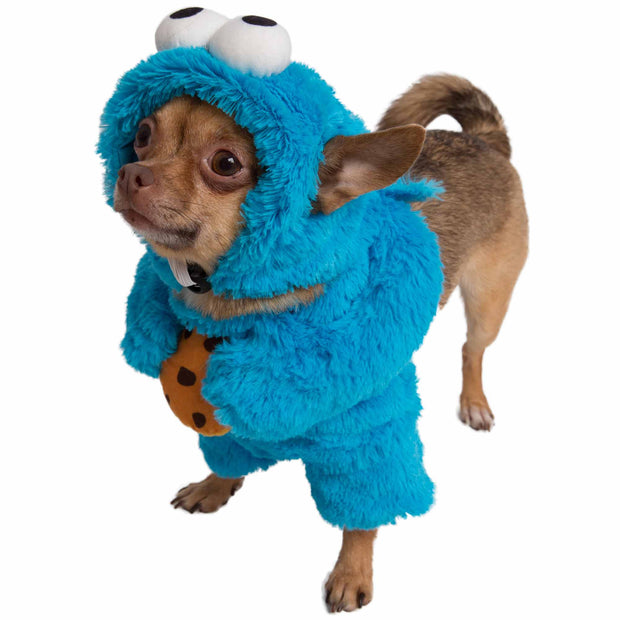 cookie monster dog costume