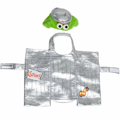 oscar the grouch dog costume