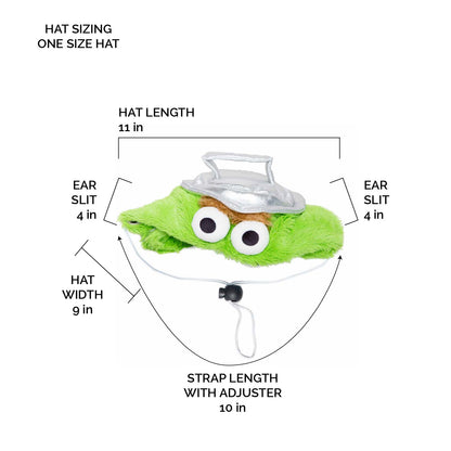 oscar the grouch dog costume